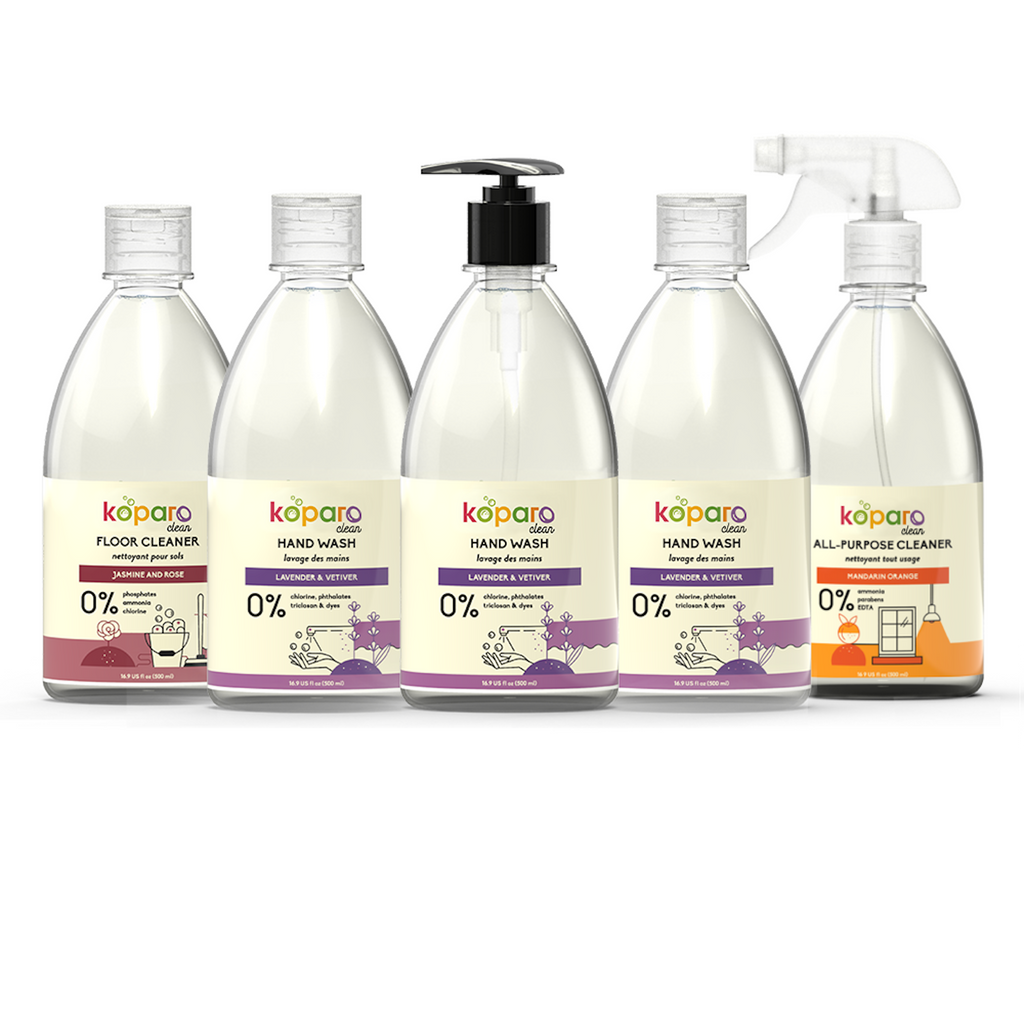 100% chemical free cleaning products