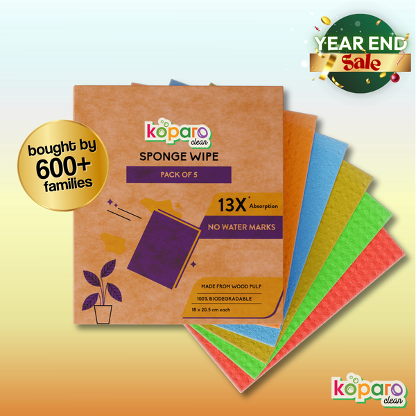 Kitchen Sponge Wipe – Reusable (Pack of 5)