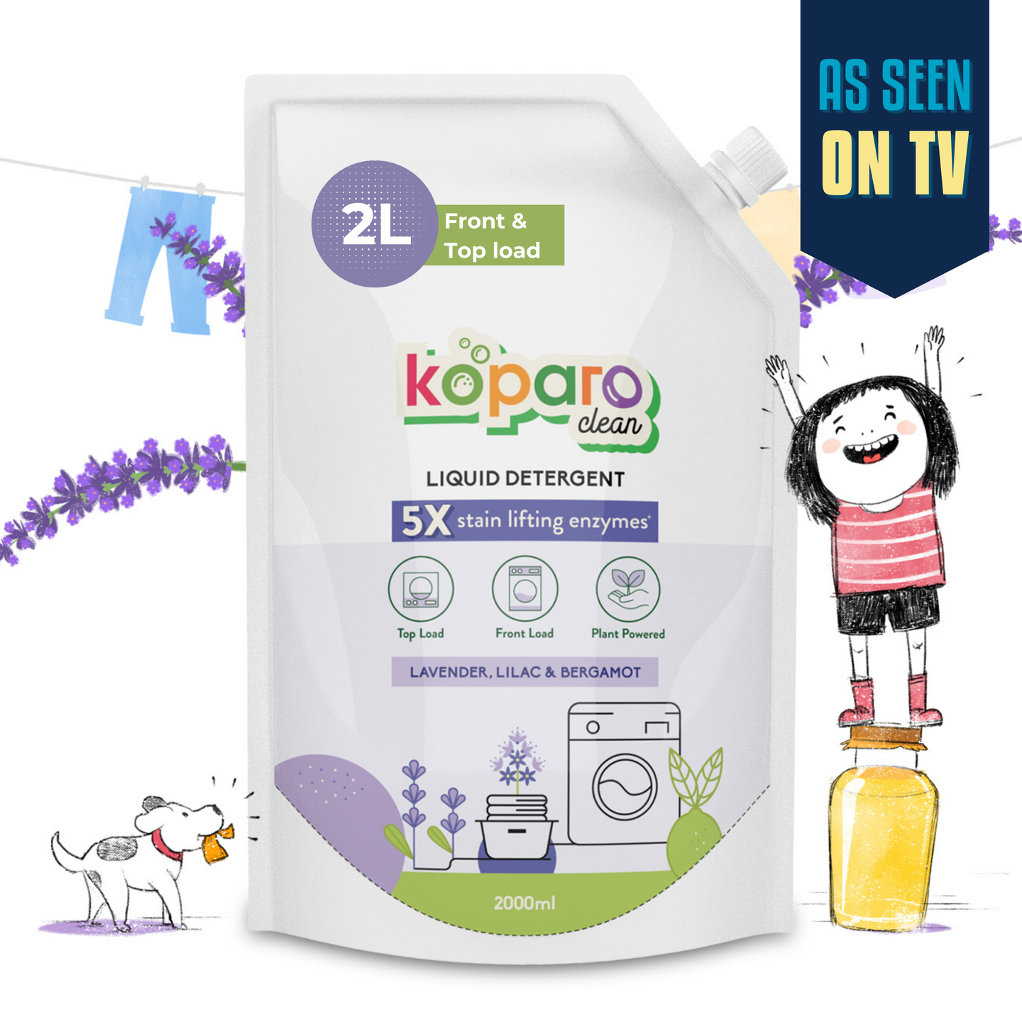 Front Load Liquid Detergent - 2 Litres