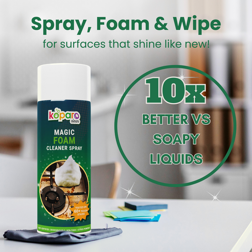 Magic Foam Cleaner Spray - 460ML – Koparo Clean